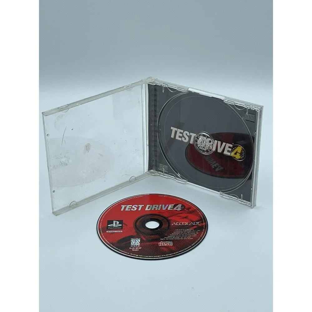 Test Drive 4 (Sony PlayStation PS1) Without Manual